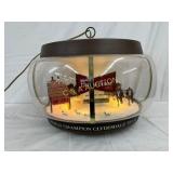 Budweiser Hanging Light-Up Display World Champion