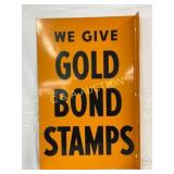 DS Gold Bond Stamps Flange Sign by Stout Sign Co.,