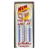 NOS Geo Rushton Bakery Thermometer with Original B