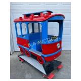 54×52 Coin-Operated Trolley Ride with Coin Box by