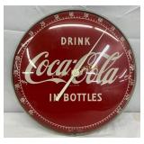 Coca-Cola 12-Inch Thermometer with Glass Face and