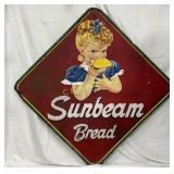 Sunbeam Bread Emb Diamond Sign, 63 Inches