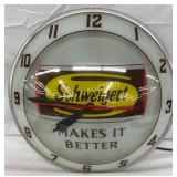 15-Inch Schweigert Double Bubble Clock