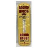 Round House Overalls Metal Therm, 5×17 Inches