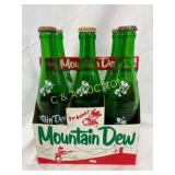 Mountain Dew 6-Bottle Cardboard Carrier with 6 10