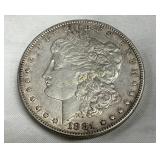 1881 Morgan Silver Dollar, 90% Silver Composition