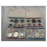 2 U.S. Mint 1973 Uncirculated Coin Sets in Origina