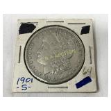 1901-S Silver Morgan Dollar
