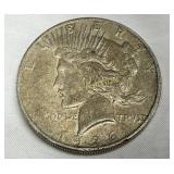 1926 Silver Peace Dollar Coin