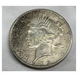 1922 Silver Peace Dollar Coin