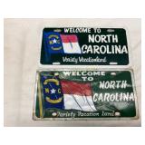 2 Metal North Carolina Welcome Tags, ï¿½Variety Vaca