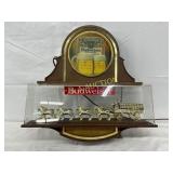 Budweiser Light-Up Hanging Sign with Clydesdale Di