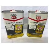 Phillips 66 Trop-Artic Lighter Fluid Cans, 16 oz E