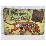 Embossed Metal Bloodhound Chew