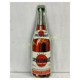 Speedball Orange Soda Metal Die-Cut Sign, 8×28 Inc