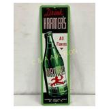 Metal Advertising Sign Drink Kramer