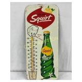 Enjoy Squirt Metal Advertising Thermometer, 6 x 14