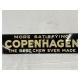 Single-Sided Metal Advertising Sign for Copenhagen