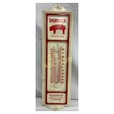3 1/2×13 Metal Advertising Thermometer for Durocs