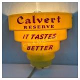 Plastic Embossed Calvert Reserve Light-Up Advertis