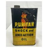 Puritan Shock and Knee-Action Oil One Quart Can