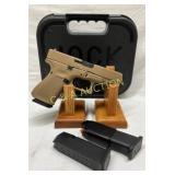 Glock 19 Gen 5 Semi-Automatic Pistol in FDE Finish