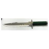 Rambo First Blood Survival Knife with Cord-Wrapped