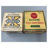 Partial Boxes of Winchester Super X and Remington