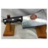 12-Inch Stain-Free Forge Rival Meat Cleaver with B