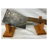 Dexter 13 1/2in Meat Cleaver with Wood Handle