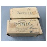 Two Boxes of 7.62mm LC Ammunition