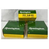 Remington 40 S&W 155 Grain Hollow Point Ammunition