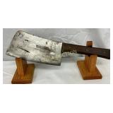 15-Inch German-Made F. Dick Cleaver with Wood Hand