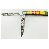 Kissing Crane Vietnam Veteran Folding Knife with D