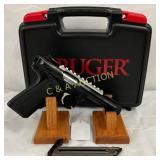 1GP Ruger Mark IV .22 LR Semi-Automatic Pistol wit