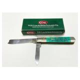 W.R. Case & Sons Green Bone Two-Blade Knife