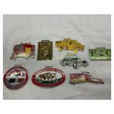 8 Die-Cast and Metal Watch Fobs Featuring Vehicles