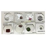 Eight Vintage Tobacco Advertising Tags in Individu