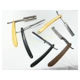 Straight Razors and Hair Trimmer with Mixed Handle