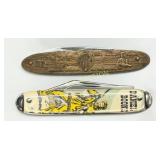 Two Vintage Themed Pocket Knives, Parker Cut Co. a