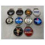 10 Automotive-Themed Watch Fobs Featuring Various