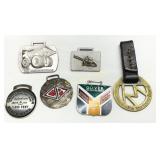 Collectible Belt Buckles Featuring Automotive and