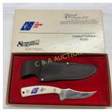 1984 Schrade Scrimshaw Limited Edition Knife With