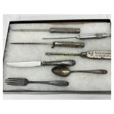 7 Vintage Utensils and Tools With Case