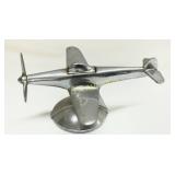 Vintage Die-Cast Metal Airplane Table Lighter