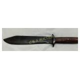 Engraved Knife with Wooden Handle, 1923 Klan Day I