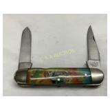 Camillus Gene Autry Pocket Knife with Dual Blades