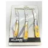 Limited Edition Schrade Pocket Knife Set with Yell