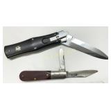 Two Folding Pocket Knives: Czech Republic Lever Lo