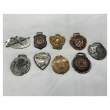 Metal Keychain Fobs and Medallions with Emblems an